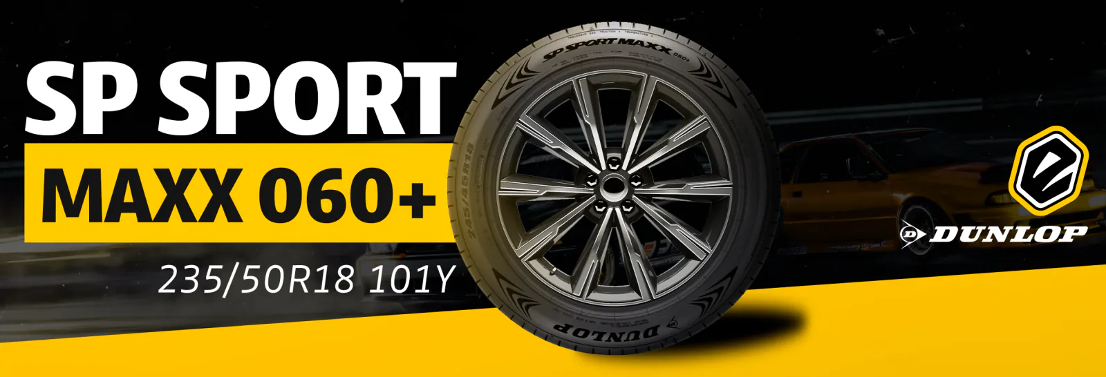 Pneu Dunlop SP Sport Maxx 060+ 235/50R18 101Y na Ellos Pneus