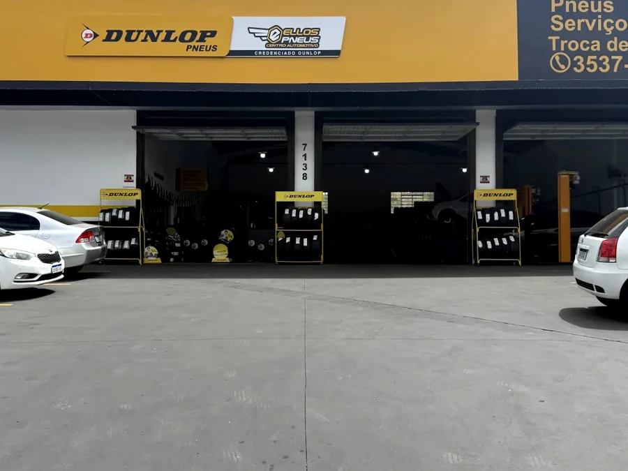 Loja Ellos Pneus Araucária, credenciada Dunlop